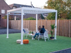 Mirador Pavillon Mit Lamellendach Aus Alu/Stahl -Garten- Und Terrassengeschäft gcp1ec1ecdff16b4517b120409b68b90c24