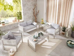 LOOKS By Wolfgang Joop Lounge Set »Cane«, 5-tlg. Mit Wiener Geflecht Elementen -Garten- Und Terrassengeschäft gcp2573efb8e5bf4f8597262c925e6f3170