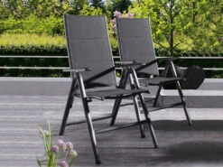 LIVARNO Home Alu-Hochlehner »Toronto«, 2 Stück, Anthrazit -Garten- Und Terrassengeschäft gcp27c7eaa2be9d4604912d97d23553e3bc