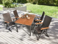 LIVARNO Home Gartentisch »Valencia«, Mit Holzplatte, 150 X 90 Cm, Braun -Garten- Und Terrassengeschäft gcp3099cf9ef11e40b1a4262028ba019a90