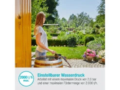 Gardena Akku-Regenfasspumpe »2000/2 18V P4A«, Ready-To-Use Set, 2000 L/h -Garten- Und Terrassengeschäft gcp3b9a0676b4dd4b8294aca40b5a811672