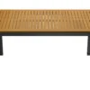 LIVARNO Home Gartentisch »Valencia«, Mit Holzplatte, 150 X 90 Cm, Braun