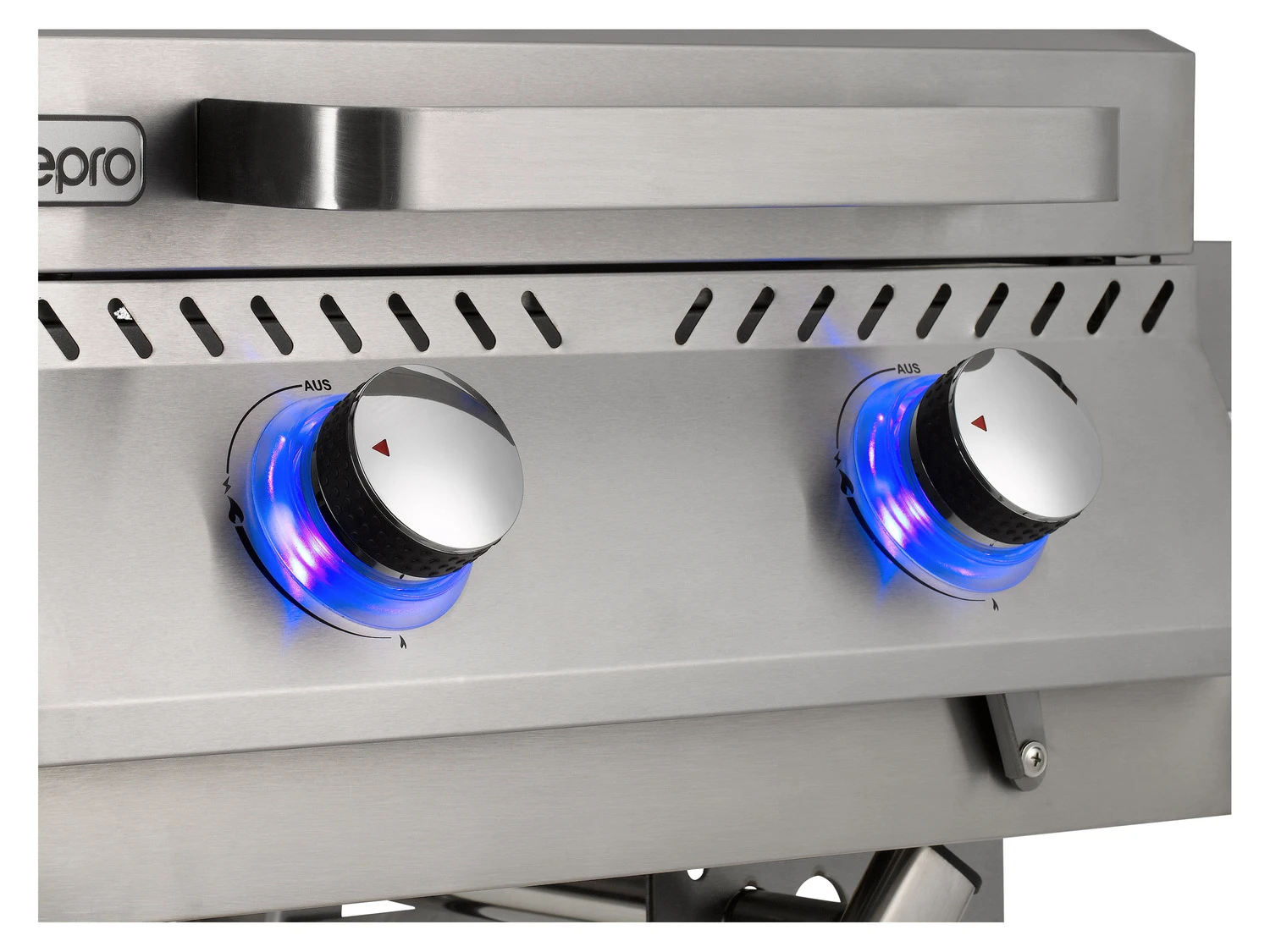 Tepro Gasgrill »Chicago« Special Edition, 2 Brenner, 6,0 KW, Edelstahlfarben 10 Tepro Gasgrill »Chicago« Special Edition, 2 Brenner, 6,0 KW, Edelstahlfarben – Bild 10