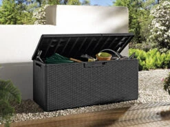 LIVARNO Home Garten- Und Allzwecktruhe, 340 L, PreZero, Anthrazit -Garten- Und Terrassengeschäft gcp40e68493ac8f40688caebe327e5512ae