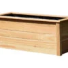 Dobar Hochbeet Pflanzkasten, Größe L, Aus Holz, Mit Pflanzvlies