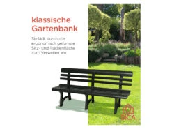 Bica Gartenbank »Olimpia«, 3-Sitzer, Kunststoff, Witterungsbeständig, 330 Kg Belastbarkeit -Garten- Und Terrassengeschäft gcp43afe97331124ecf81c30b7e935389ed
