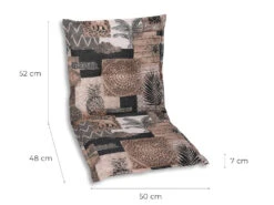 GO-DE Textil Gartenauflage Boho Style, Im Boho Style, Pflegeleicht -Garten- Und Terrassengeschäft gcp4473ea91dfbf428a997ab047b2166672