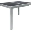 LIVARNO Home Alu-Gartentisch »Houston«, Ausziehbar, Silber