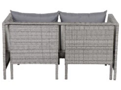 Gardamo Vigo Lounge Set, Aus Geflecht Mix, 4-teilig, Grau -Garten- Und Terrassengeschäft gcp5191a77cf83945f08868faae8b0be192