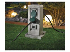 PARKSIDE® Gartensteckdose, In Steinoptik, Mit Klappdeckeln -Garten- Und Terrassengeschäft gcp73b611531a16437e90014106b2b6bedc