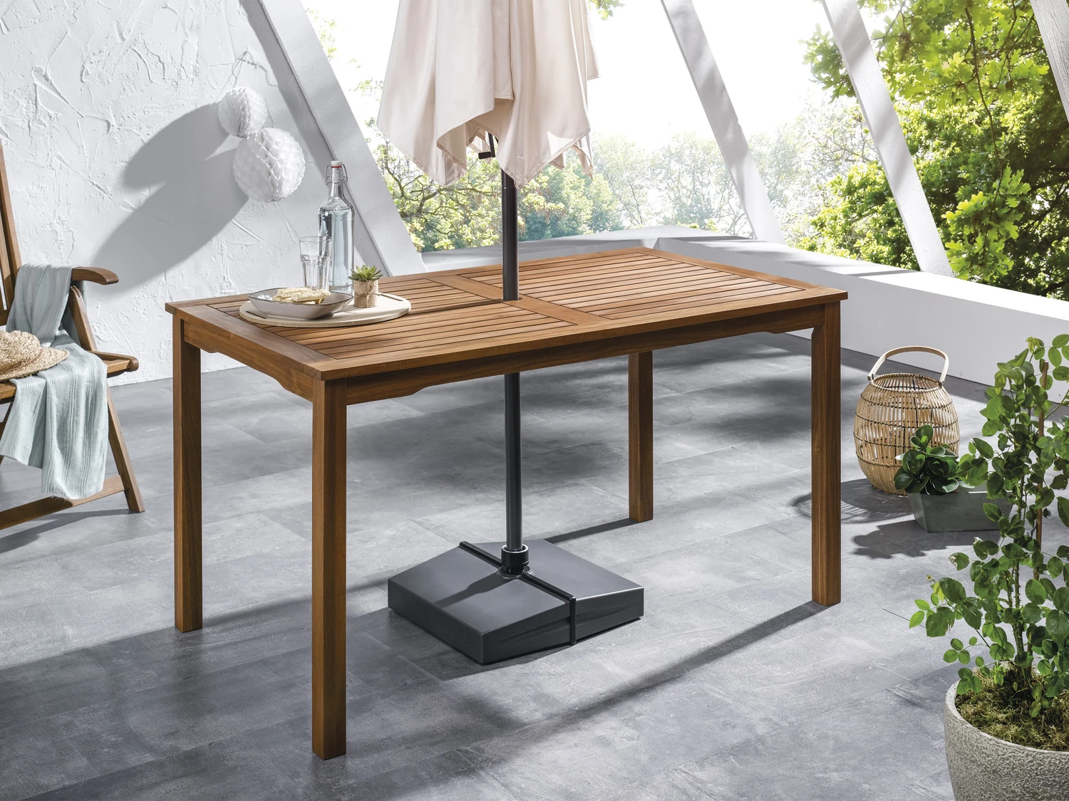 LIVARNO Home Gartentisch »Sevilla«, Aus Akazienholz 4 LIVARNO Home Gartentisch »Sevilla«, Aus Akazienholz – Bild 4