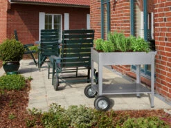 Bellavista - Home & Garden® Hochbeet Mit Rädern, Aus Stahl -Garten- Und Terrassengeschäft gcp79aad274167b41248ccf4bc310f2f434