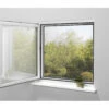 LIVARNO Home Alu-Teleskop-Insektenschutzfenster, Teilmontiert, 120 X 140 Cm