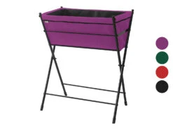 Veg Trug Hochbeet »Poppy Go!«, Aus Vlies Mit Metallgestell, L 65 X B 40 X H 79 Cm