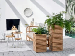Pureday Outdoor-Pflanztopf »Primo«, Mit Zink-Einsatz -Garten- Und Terrassengeschäft gcp7e2fc2979f714df7a4a14a13281391d9