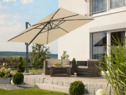 Schneider® Schneider Ampelschirm »Rhodos Smart«, 300 X 300 Cm, Mit Kurbelsystem -Garten- Und Terrassengeschäft gcp81df115c7d934ea0a314371e4882253b