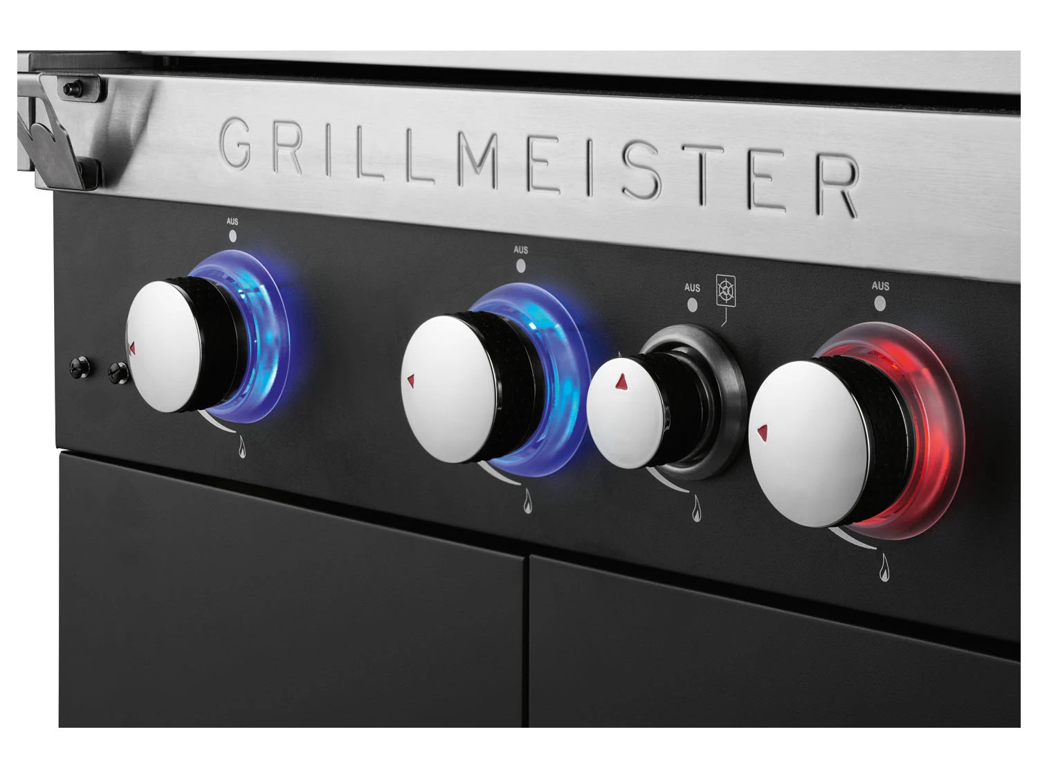 GRILLMEISTER Gasgrill, 3plus1 Brenner, 14,4 KW 8 GRILLMEISTER Gasgrill, 3plus1 Brenner, 14,4 KW – Bild 8