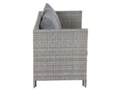 Gardamo Vigo Lounge Set, Aus Geflecht Mix, 4-teilig, Grau -Garten- Und Terrassengeschäft gcp92cb8614a29145a183c8bf2fe3c28c7c