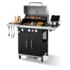 GRILLMEISTER Gasgrill, 3plus1 Brenner, 14,4 KW