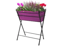 Veg Trug Hochbeet »Poppy Go!«, Aus Vlies Mit Metallgestell, L 65 X B 40 X H 79 Cm -Garten- Und Terrassengeschäft gcp9548e05d38de4327a499867630060bf5