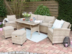Bellavista - Home & Garden® Dining-Lounge »Madeira«, Mit Ablagefläche -Garten- Und Terrassengeschäft gcp99ce60ec5a6542a59dd8ab0a87a7e77f