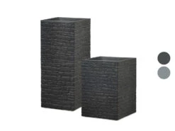 Scheurich Hochgefäß »Muretto«, Kunststoff, Quadratisch