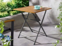 LIVARNO Home Geflecht-Set »Valencia« 3-teilig - Bistrotisch & 2 Klappsessel, Braun -Garten- Und Terrassengeschäft gcpa28bba85dc7c462a920340460f78d61c