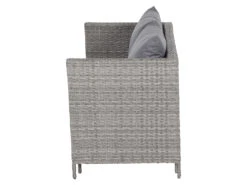 Gardamo Vigo Lounge Set, Aus Geflecht Mix, 4-teilig, Grau -Garten- Und Terrassengeschäft gcpa2c27d0a82f4446996d366d6d99cdf9b