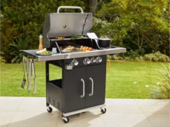 GRILLMEISTER Gasgrill, 3plus1 Brenner, 14,4 KW 12 GRILLMEISTER Gasgrill, 3plus1 Brenner, 14,4 KW -Garten- Und Terrassengeschäft gcpa347331b01614b329e5a325afd350c9d