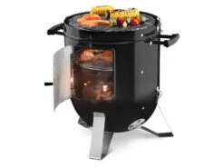 GRILLMEISTER Räucherofen, Ø 40 Cm, 0 - 530°C -Garten- Und Terrassengeschäft gcpa5e88f15f24b41969c00857d9f8c8fb2