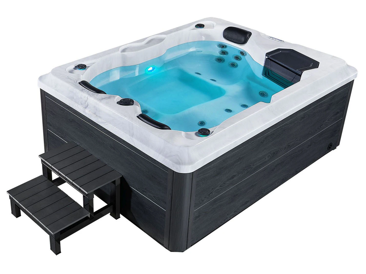 Artsauna Whirlpool »Oasis«, Mit 31 Massagedüsen, LED-Lichtspiel 10 Artsauna Whirlpool »Oasis«, Mit 31 Massagedüsen, LED-Lichtspiel – Bild 10