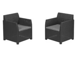 LIVARNO Home Balkonmöbel-Set, Mit Stauraumfunktion, 3-teilig -Garten- Und Terrassengeschäft gcpabca8dff97b94474a63c2f7357d5fc01