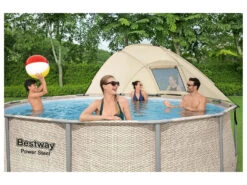 Bestway Power Steel 396x107cm Pool Mit Filterpumpe -Garten- Und Terrassengeschäft gcpb1b0793bb7d44e62adef8c0a2d6ba99b