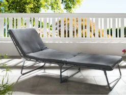 LIVARNO Home Dreibeinliege Mit Auflage, Anthrazit -Garten- Und Terrassengeschäft gcpb1d40b61bfee4ed283b48f527b653dc0
