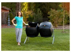 Lifetime »Kompost-Zwilling«, Mit 360° Drehbarer Trommeln -Garten- Und Terrassengeschäft gcpb42809f9798245e390c8f1967001cb02