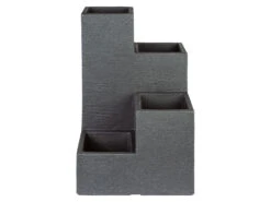 LIVARNO Home 4in1 Pflanzgefäß Wendeltreppentopf, Kunststoff
