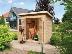 Karibu 14 Mm Gartenhaus »Pyrmont«, Aus Holz, Naturbelassen -Garten- Und Terrassengeschäft gcpb7a1989ba4814ed681d675222e0fd21b