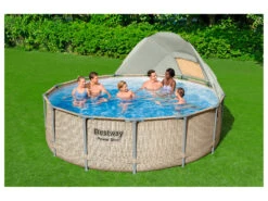 Bestway Frame Pool Komplett-Set Mit Filterpumpe Ø 396 X 107 Cm -Garten- Und Terrassengeschäft gcpb7dcb52e7198408aac7ef12d0307c509