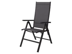 LIVARNO Home Alu-Set »Houston« 9-teilig - Ausziehtisch & 8 Hochlehner/Klappsessel, Schwarz/anthrazit -Garten- Und Terrassengeschäft gcpb84c307f930b4fac80e2638d6c25cfbe