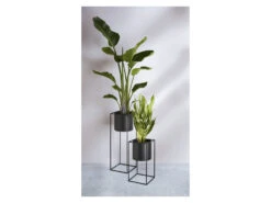LIVARNO Home Pflanzgefäß, Metall, Stehend, 1er, 2er -Garten- Und Terrassengeschäft gcpbb5b4a3cb5e0454195b6a63441a0b709