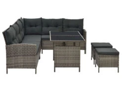 Juskys Gartenlounge »Manacor«, 4-teilig -Garten- Und Terrassengeschäft gcpbe6c9e7d70b74697ab4796bb33fa3484