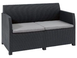 LIVARNO Home Loungeset, 4-teilig, In Rattan-Optik, Grau/anthrazit -Garten- Und Terrassengeschäft gcpc46062b774e5420eae5edce4309f9b10
