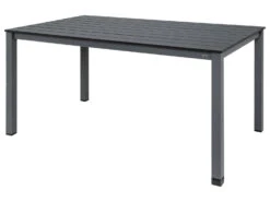 LIVARNO Home Geflecht-Set »Valencia«, 7-teilig - Standardtisch Und 6 Klappsessel, Grau -Garten- Und Terrassengeschäft gcpc957356fea1a4bb0a1d87693cf0f1e78