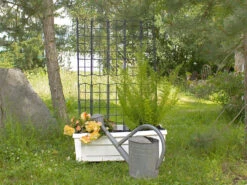 KHW Pflanzkasten »Calypso« Mit Bewässerungssystem, Rollen Und Spalier