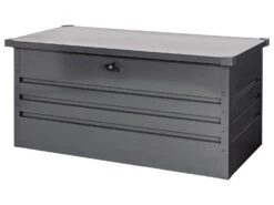 LIVARNO Home Garten Aufbewahrungsbox, Metall, Mit Gasdruckfedern