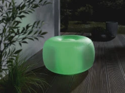 LIVARNO Home Aufblasbarer LED-Sitzpouf, 16 Einzelfarben -Garten- Und Terrassengeschäft gcpd15f4ad2f6b04cbabc109dcdf55c1b59