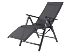 LIVARNO Home Alu-Relaxsessel Houston, Mit Textilbespannung, Schwarz/anthrazit -Garten- Und Terrassengeschäft gcpd5578ebb089a48e691738f56e645e1a3