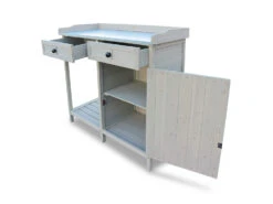HABAU Pflanztisch Unterschrank, 98 X 48 X 95 Cm, Grau -Garten- Und Terrassengeschäft gcpd7413f851dd24c63bc404ada71066d76