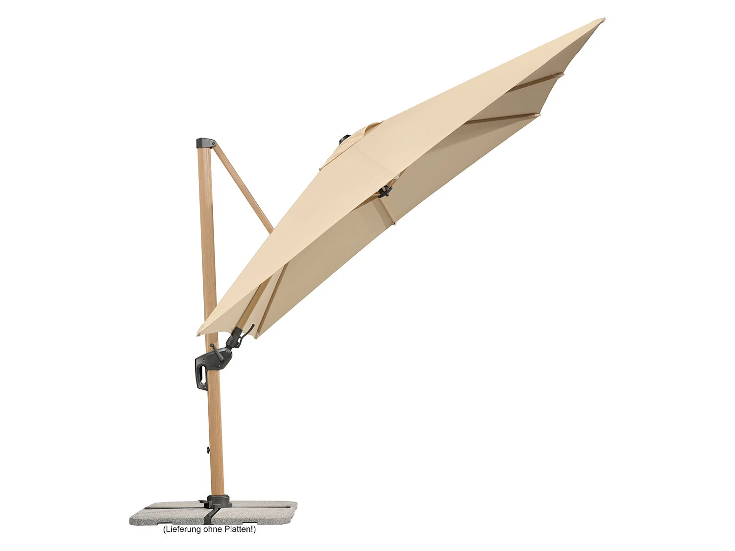 Schneider® Schneider »Rhodos Twist Woody«, 300 X 300 Cm, Mit Integrierter Kurbel 3 Schneider® Schneider »Rhodos Twist Woody«, 300 X 300 Cm, Mit Integrierter Kurbel – Bild 3