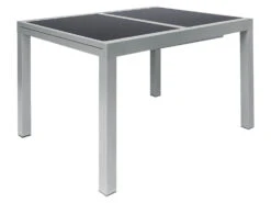LIVARNO Home Alu-Set »Houston« 5-teilig - Ausziehtisch & 4 Hochlehner, Silber/grau -Garten- Und Terrassengeschäft gcpe05f1590a1a84fd386e7780b62adeba5